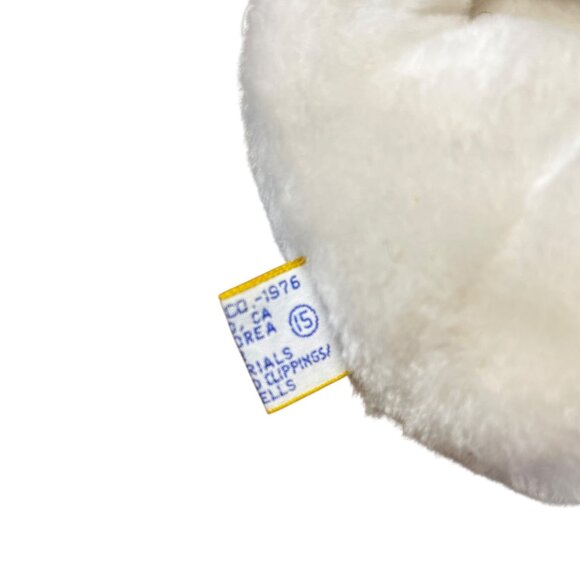 VTG Dakin 1976 Bean Bags Finnegan Seal Plush White Stuffed Animal 10" TAGS - Picture 7 of 10